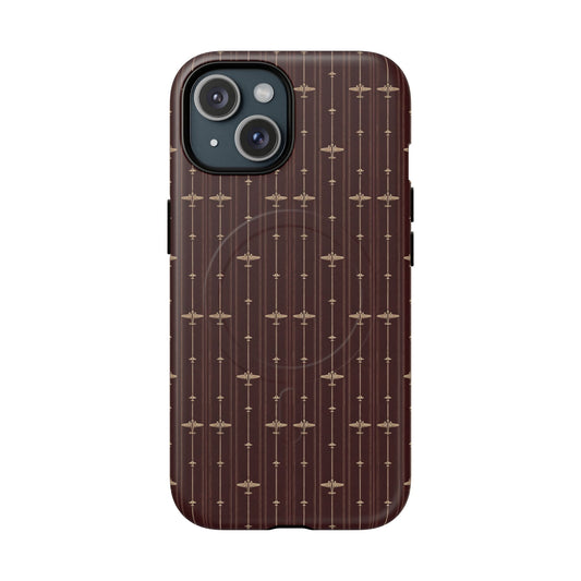 Burgundy Magnetic Phone Case