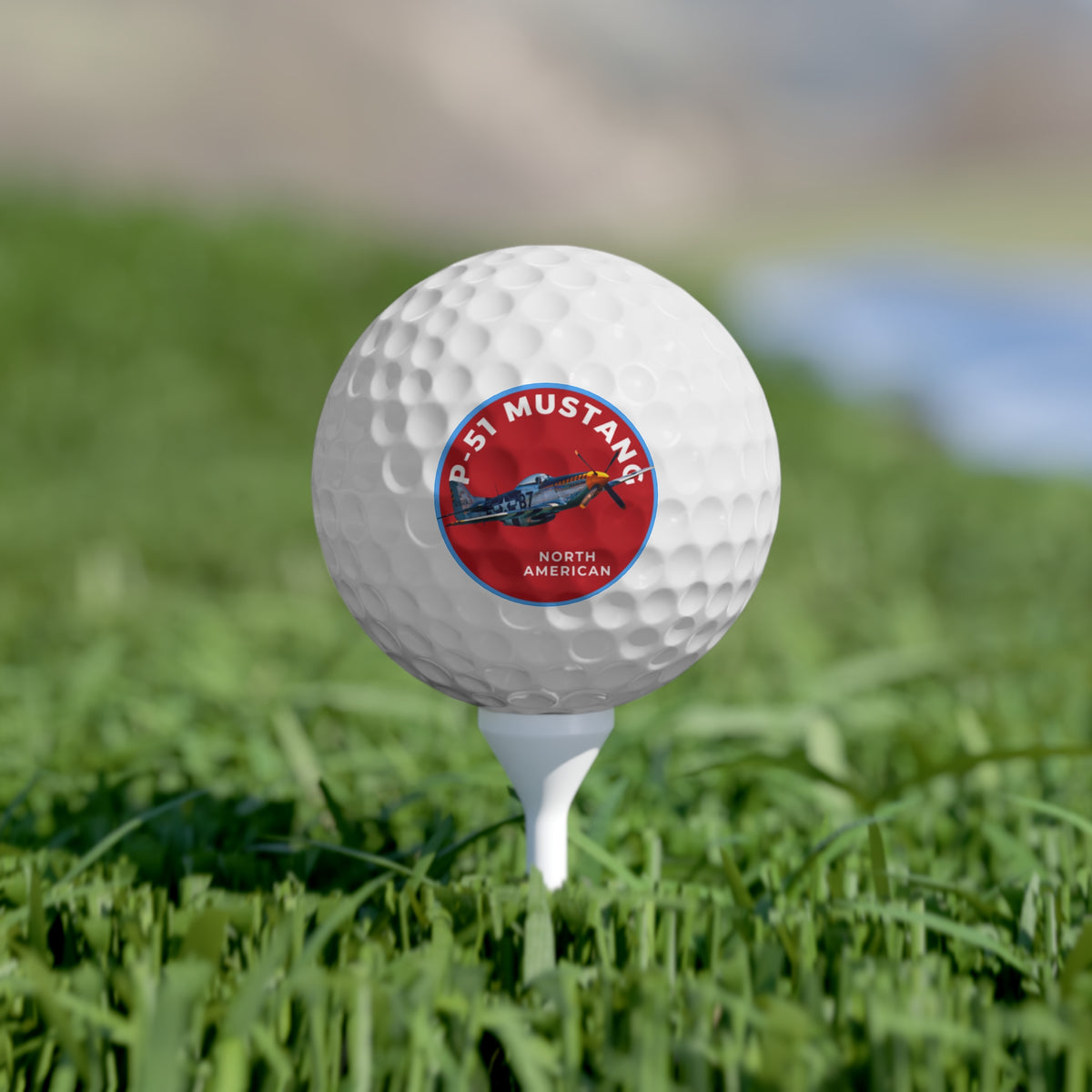 Golf Balls P-51 Mustang