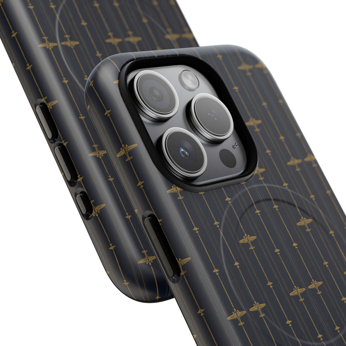 Navy Blue Magnetic Phone Case