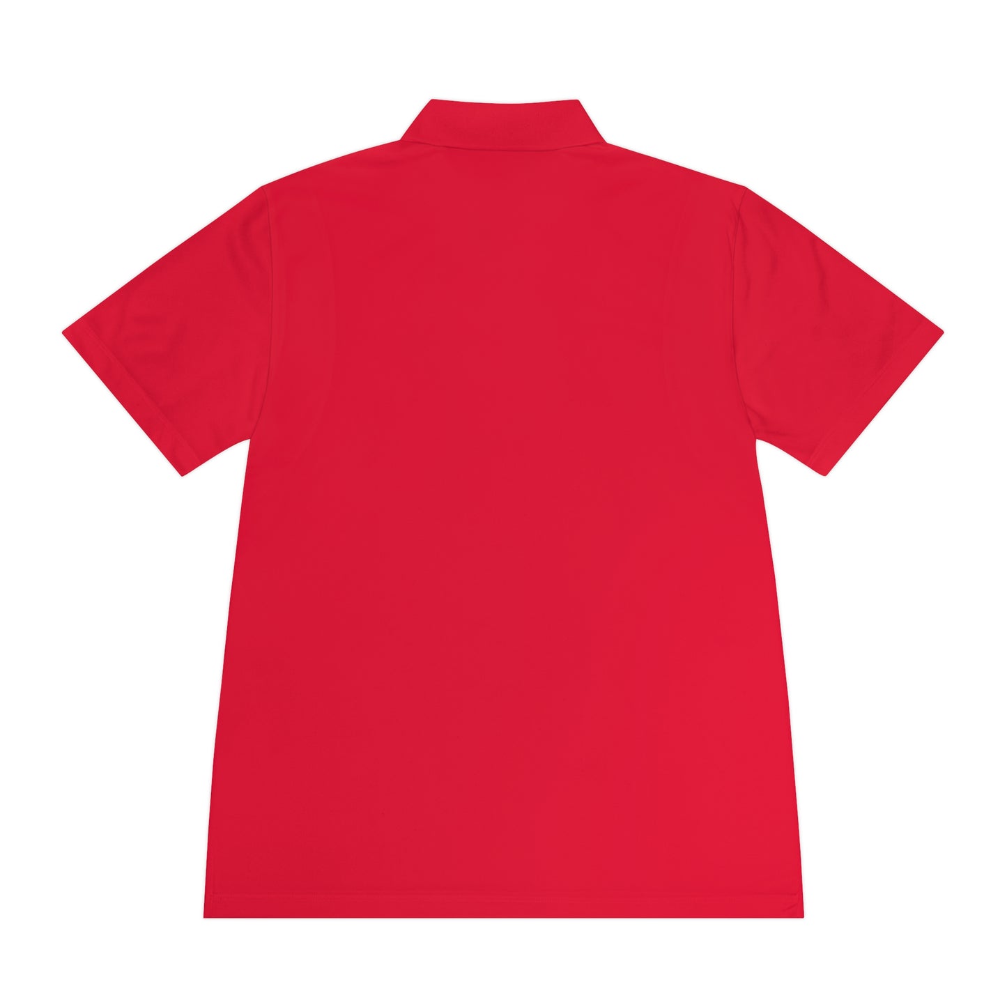 Sport Polo Shirt — Minimalist Beige Logo Chest Patch