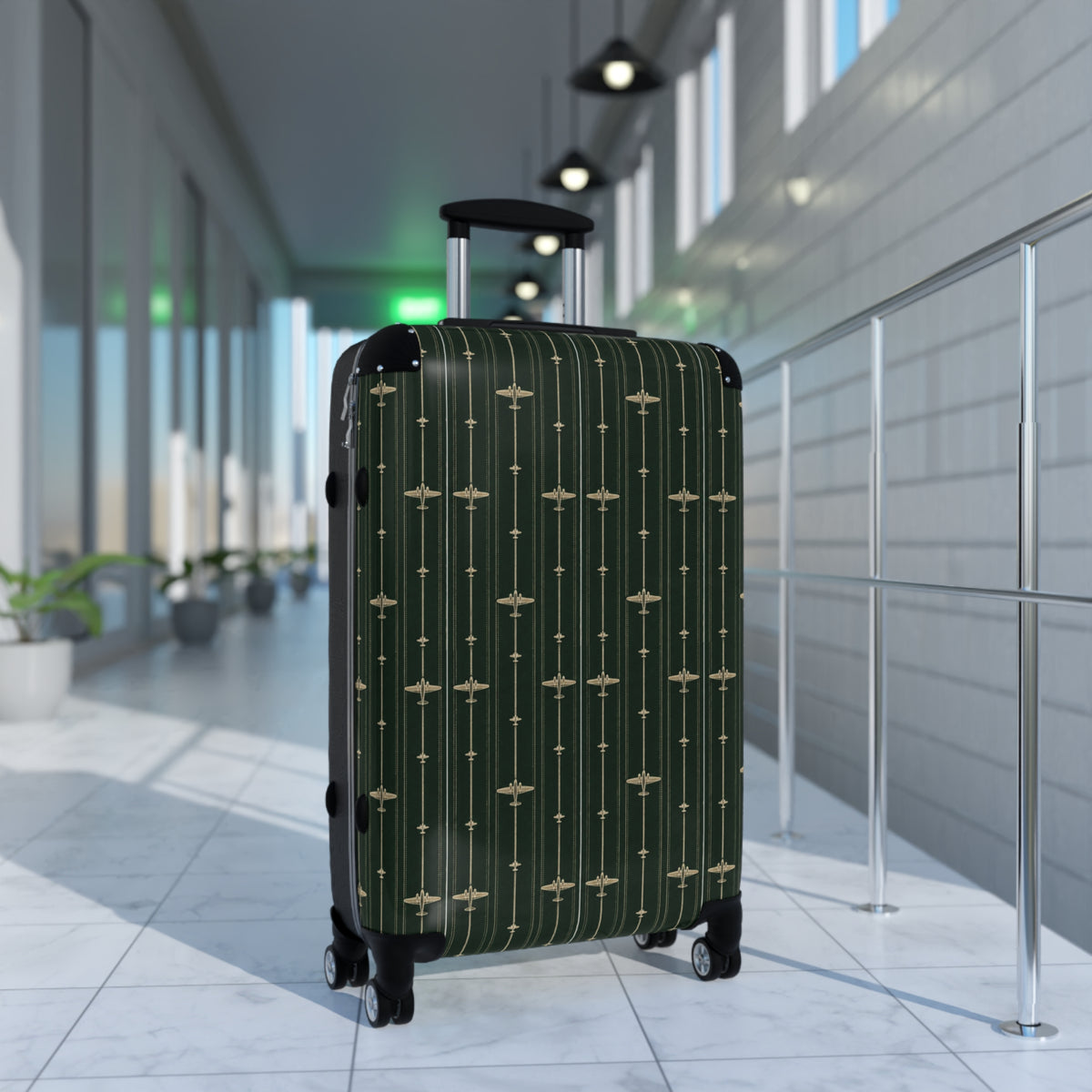 Suitcase Emerald Green