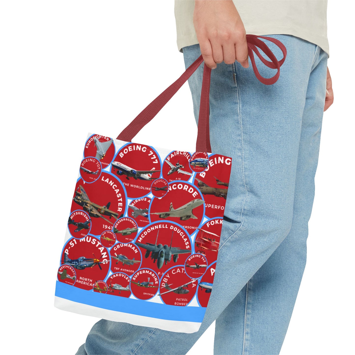 Aviation Patch Tote Bag