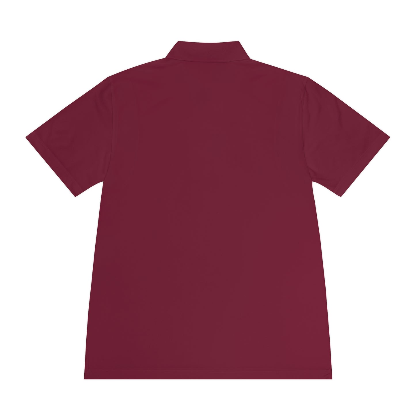 Sport Polo Shirt — Minimalist Beige Logo Chest Patch