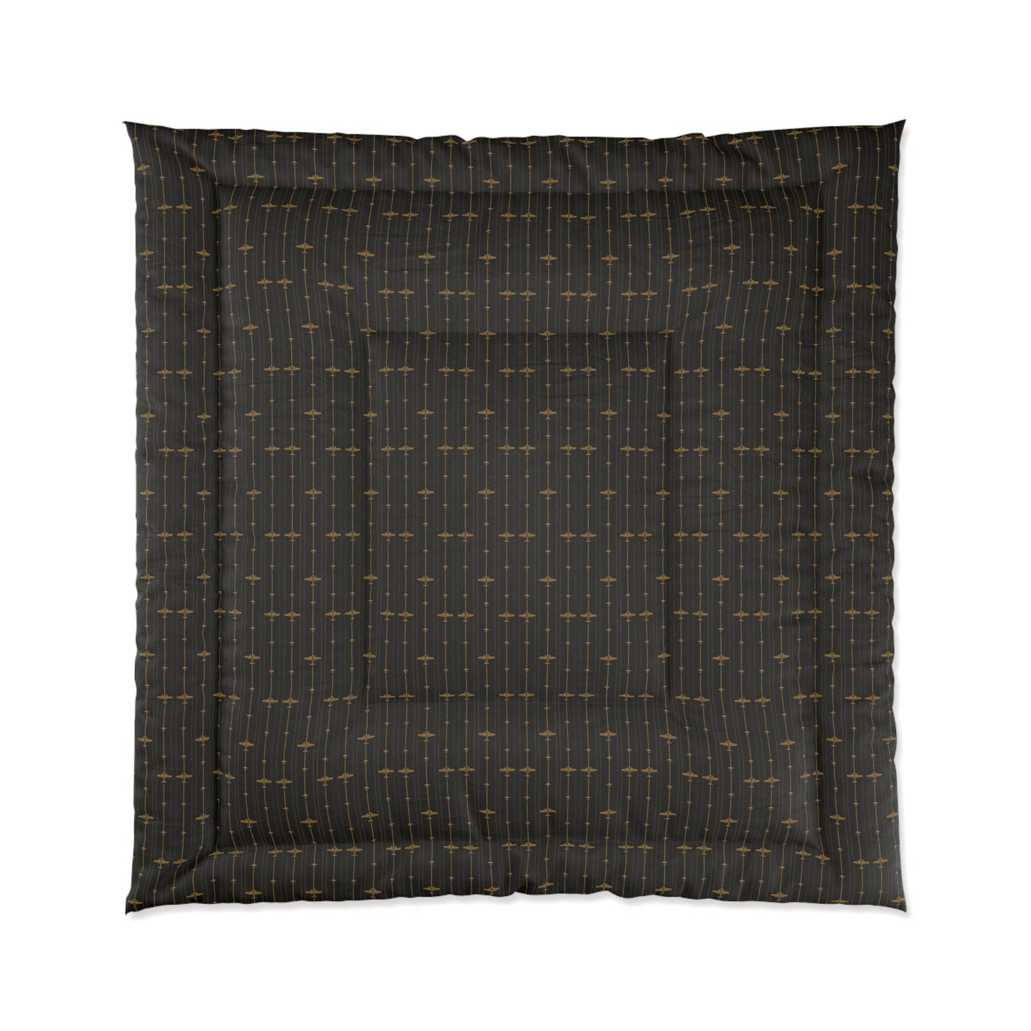 Comforter Bedspread Black