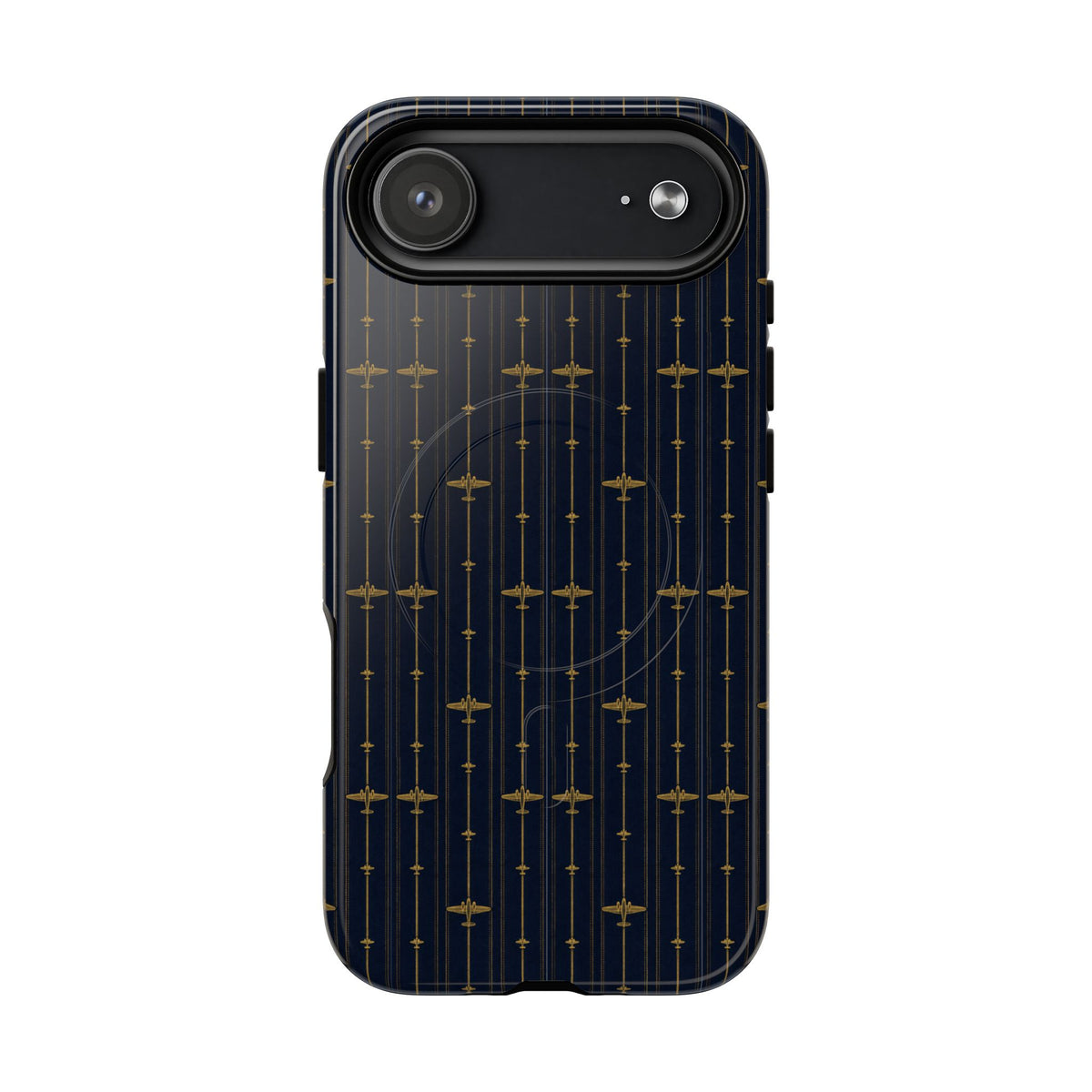 Navy Blue Magnetic Phone Case