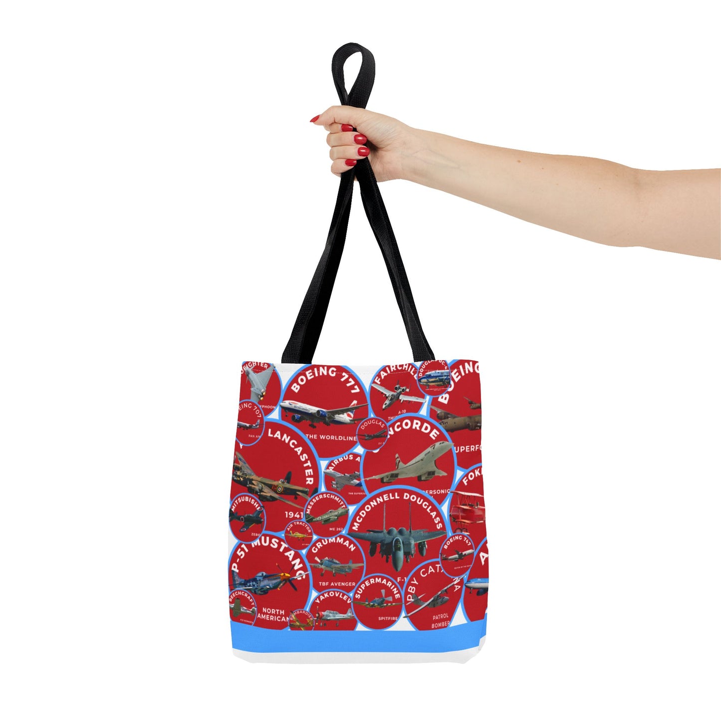 Aviation Patch Tote Bag