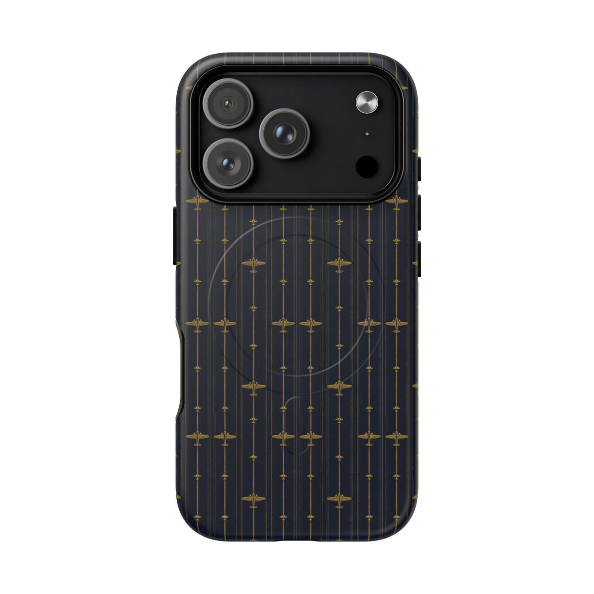 Navy Blue Magnetic Phone Case