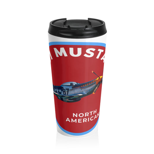 North American P-51 Travel Mug