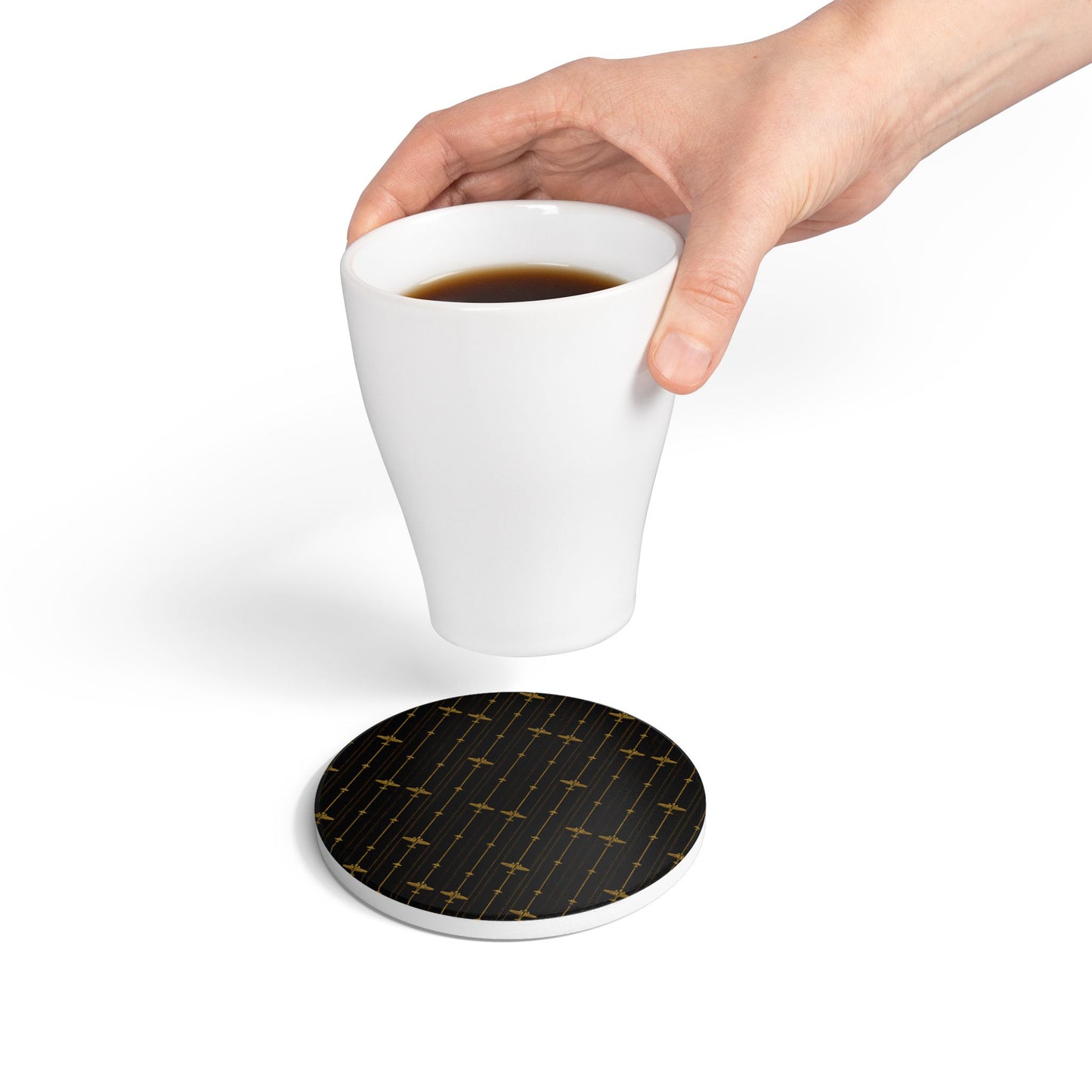 Ceramic Coaster Black