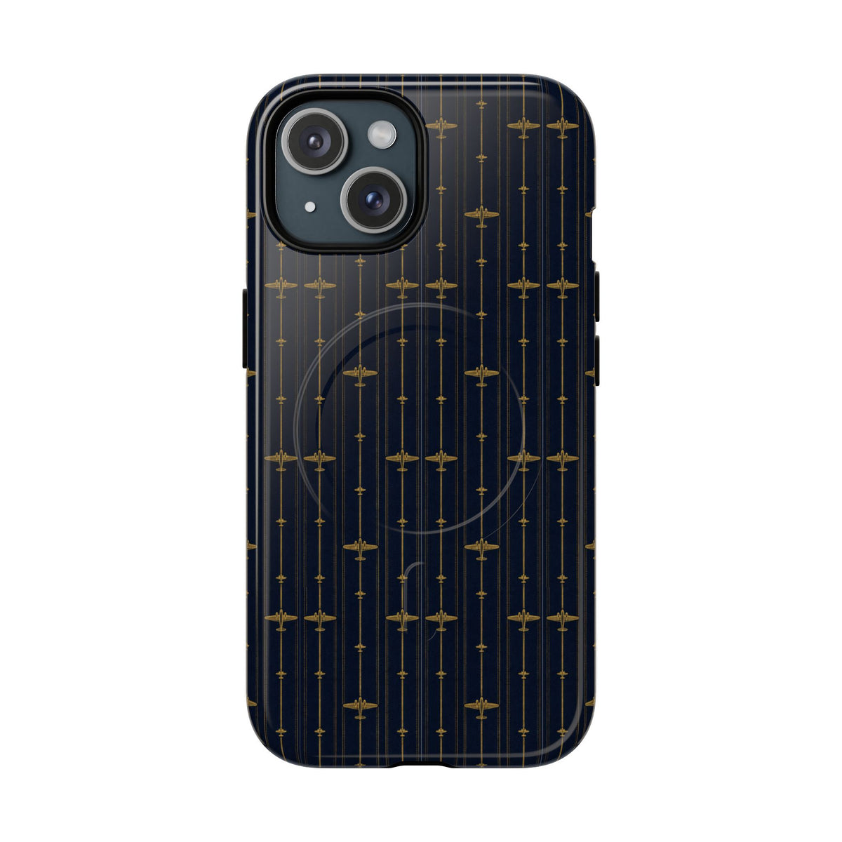 Navy Blue Magnetic Phone Case