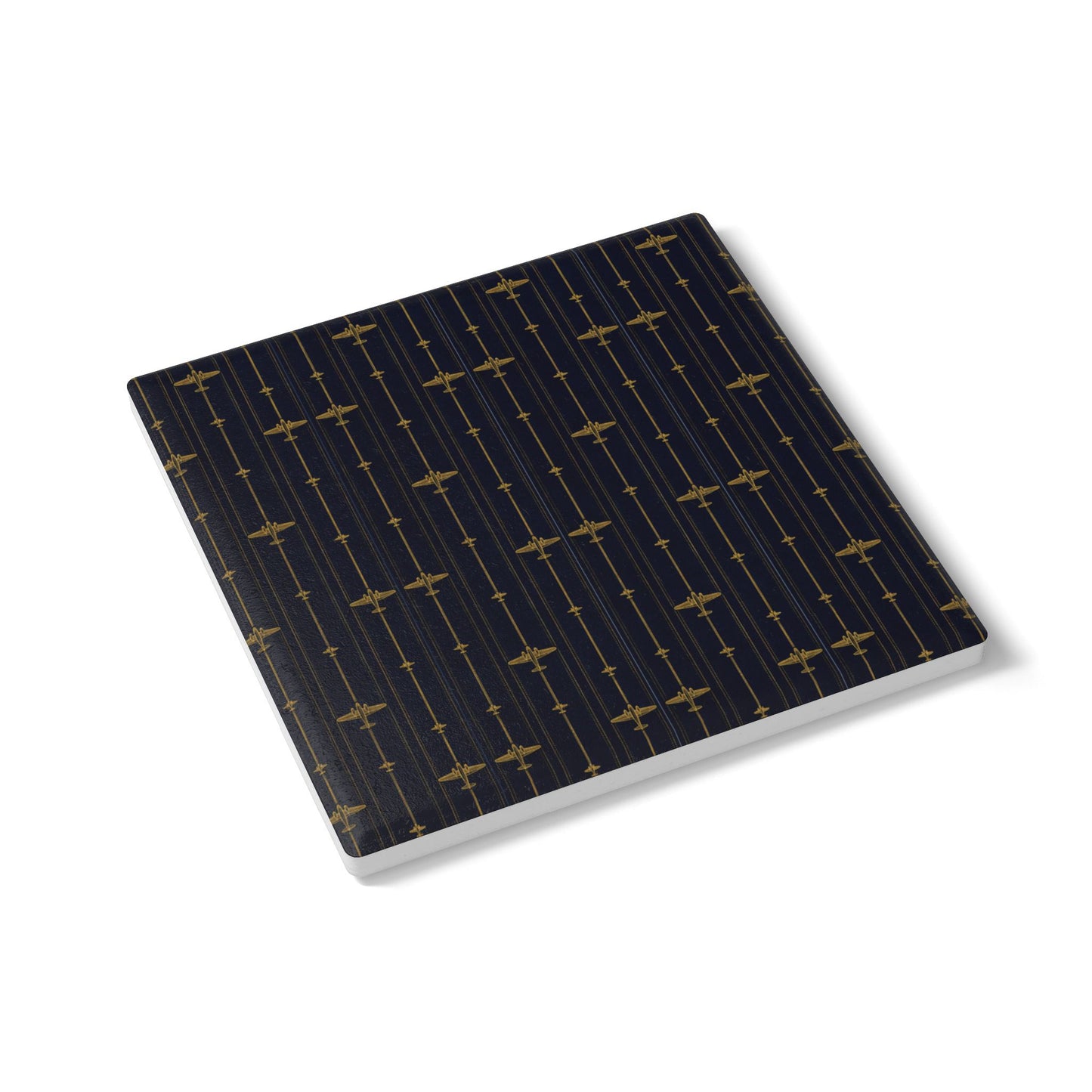 Ceramic Coaster Navy Blue