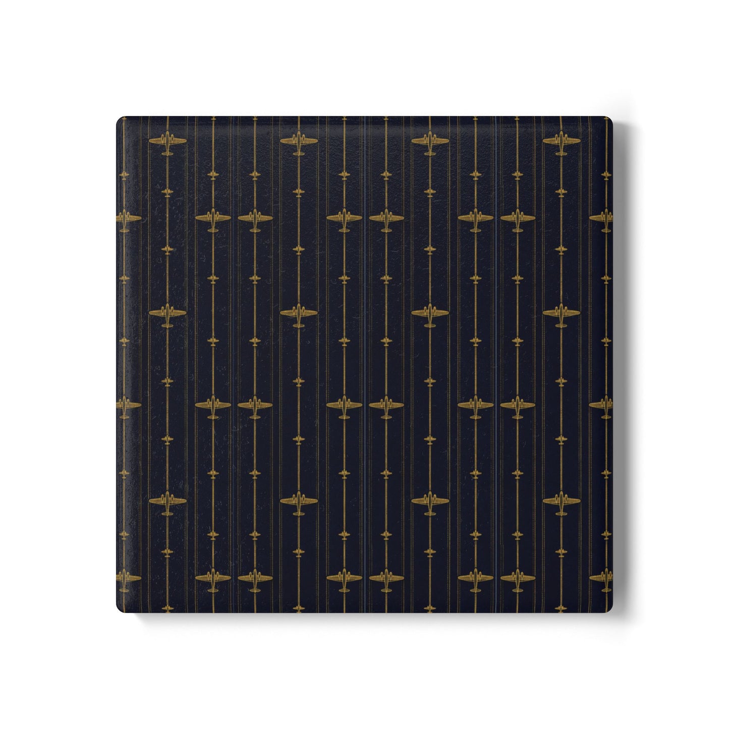Ceramic Coaster Navy Blue