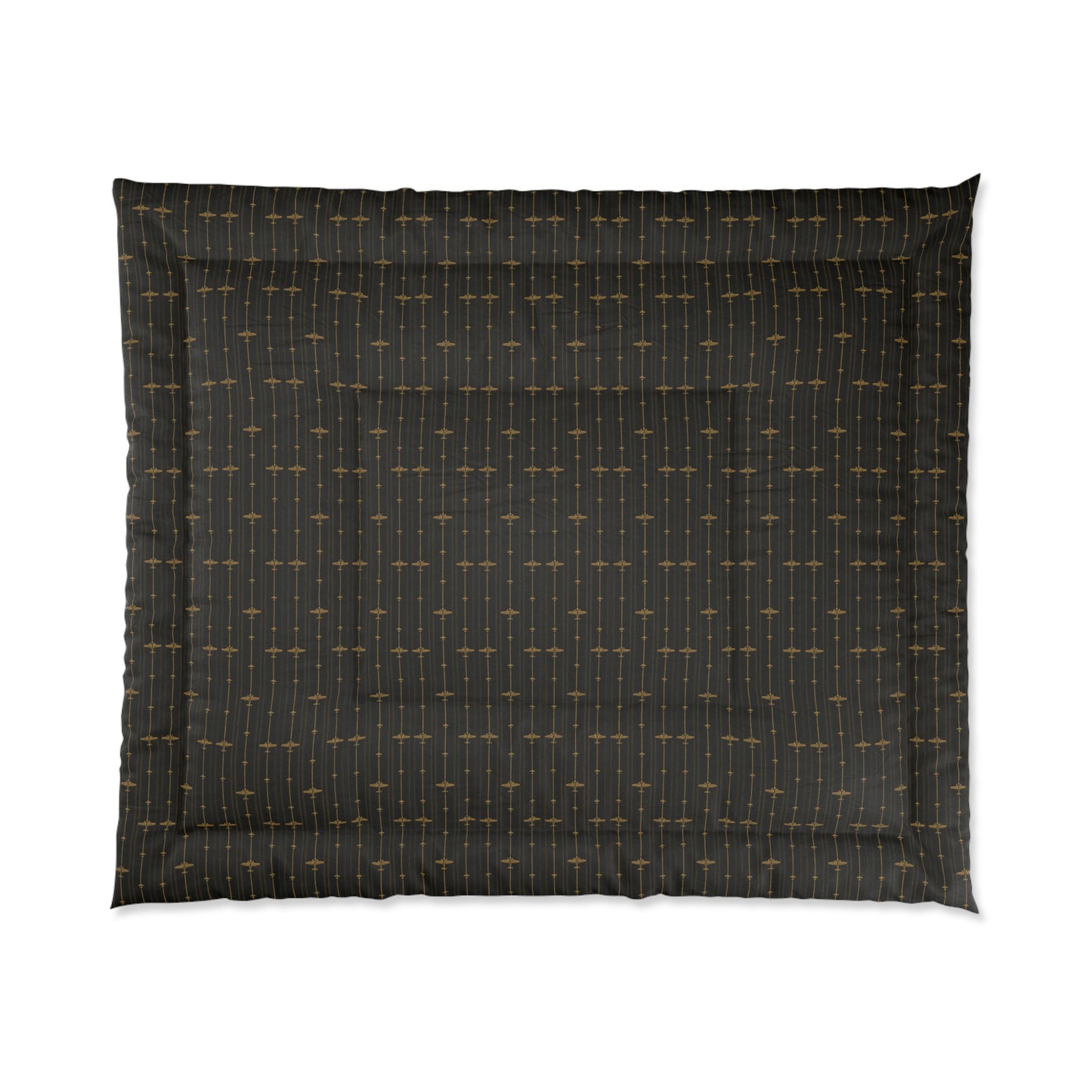 Comforter Bedspread Black