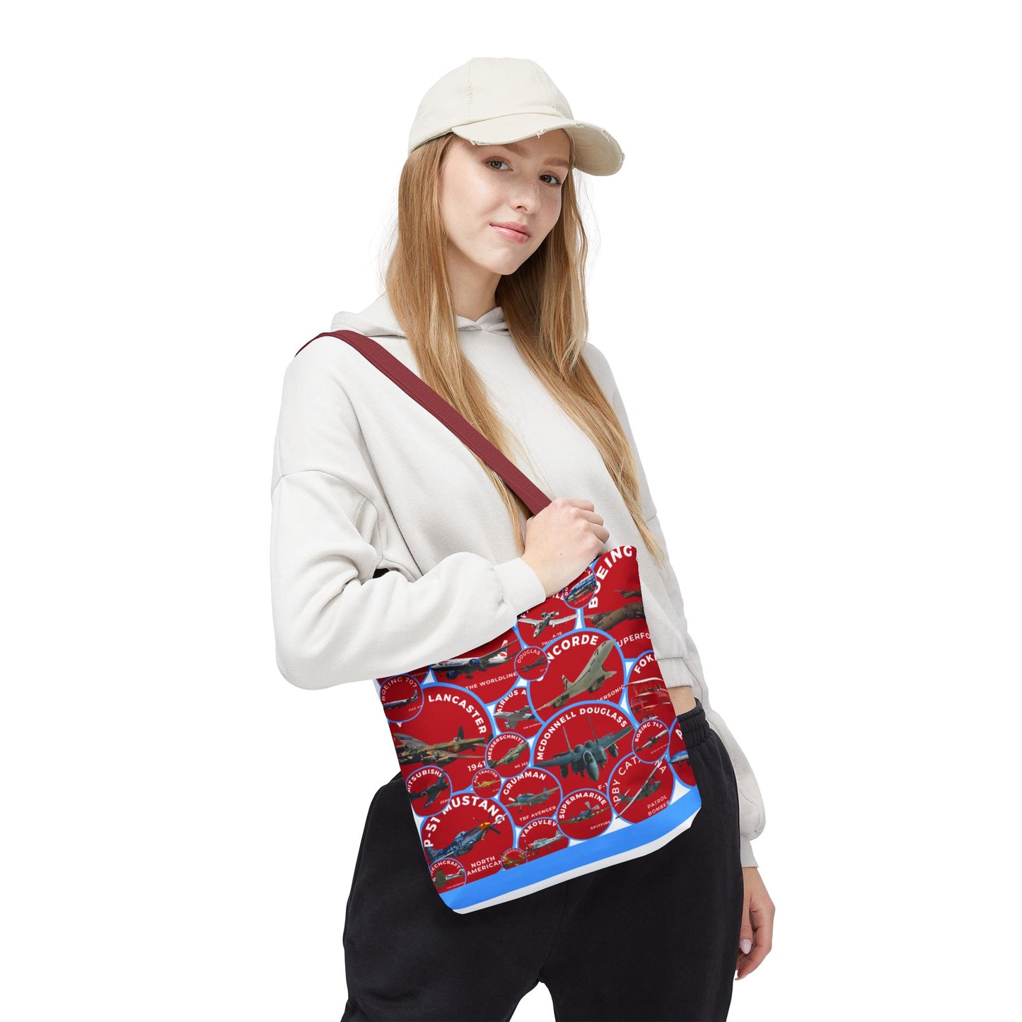 Aviation Patch Tote Bag