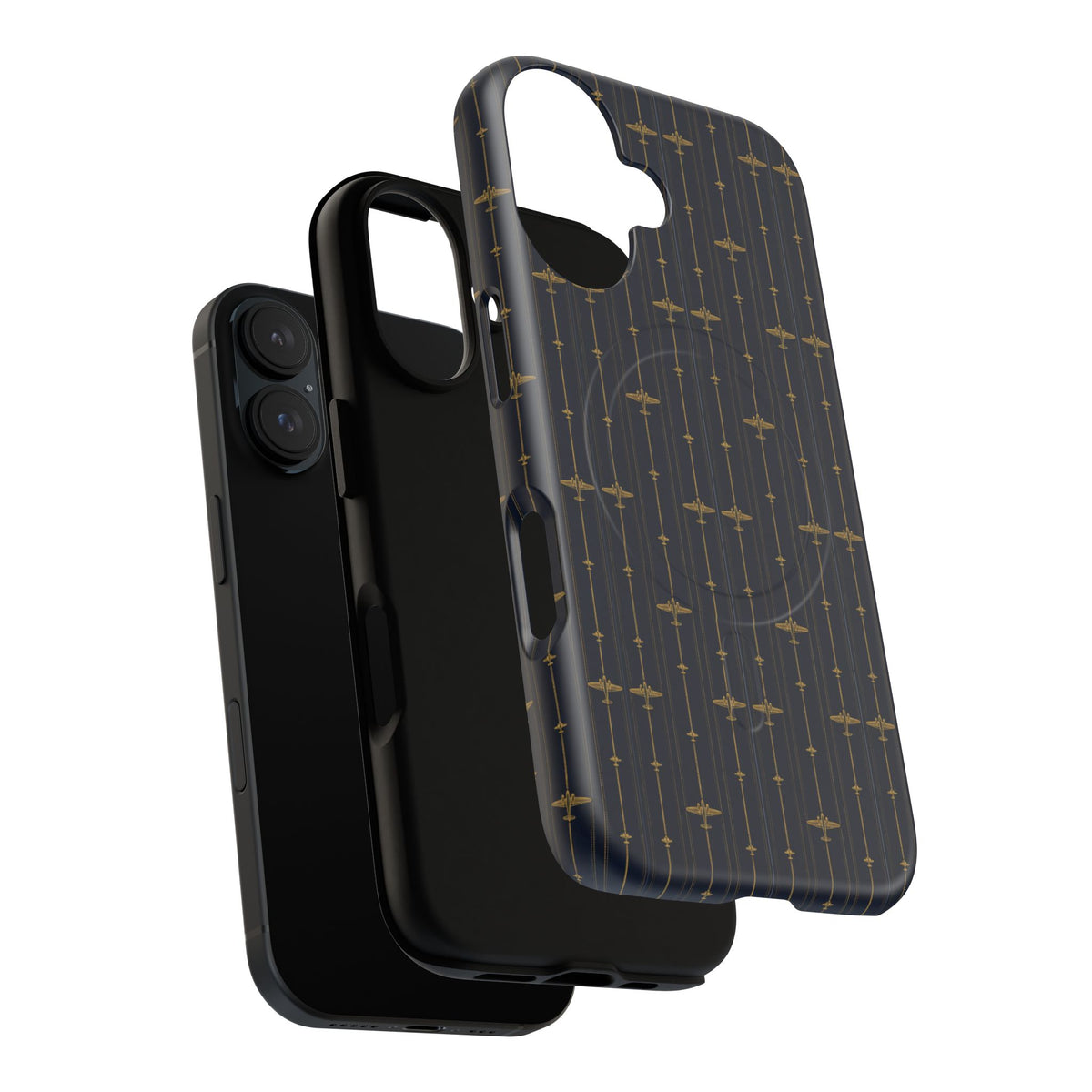 Navy Blue Magnetic Phone Case