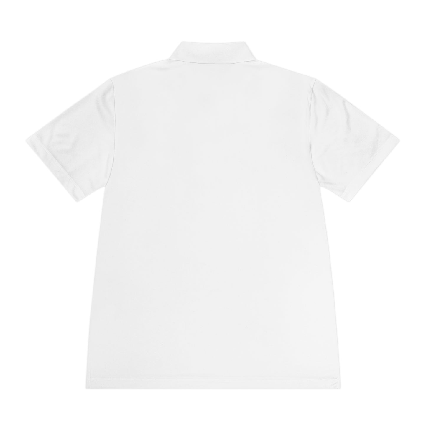 Sport Polo Shirt — Minimalist Beige Logo Chest Patch