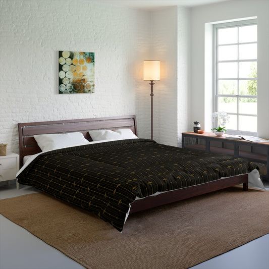 Comforter Bedspread Black