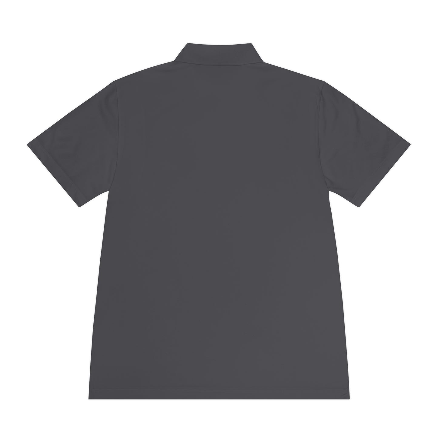 Sport Polo Shirt — Minimalist Beige Logo Chest Patch