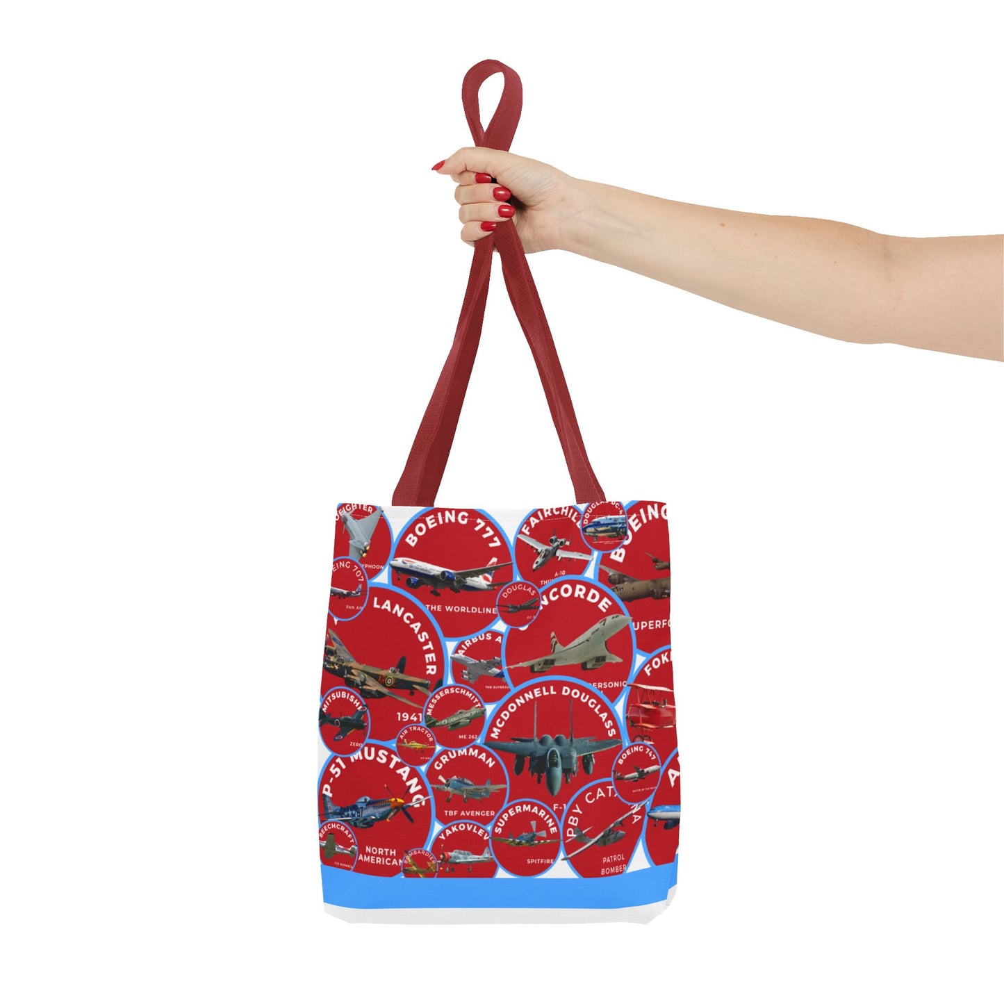 Aviation Patch Tote Bag