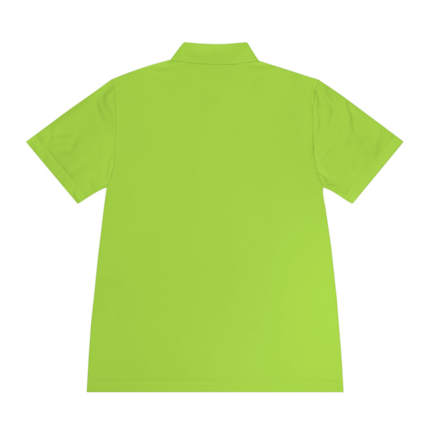 Sport Polo Shirt — Minimalist Beige Logo Chest Patch