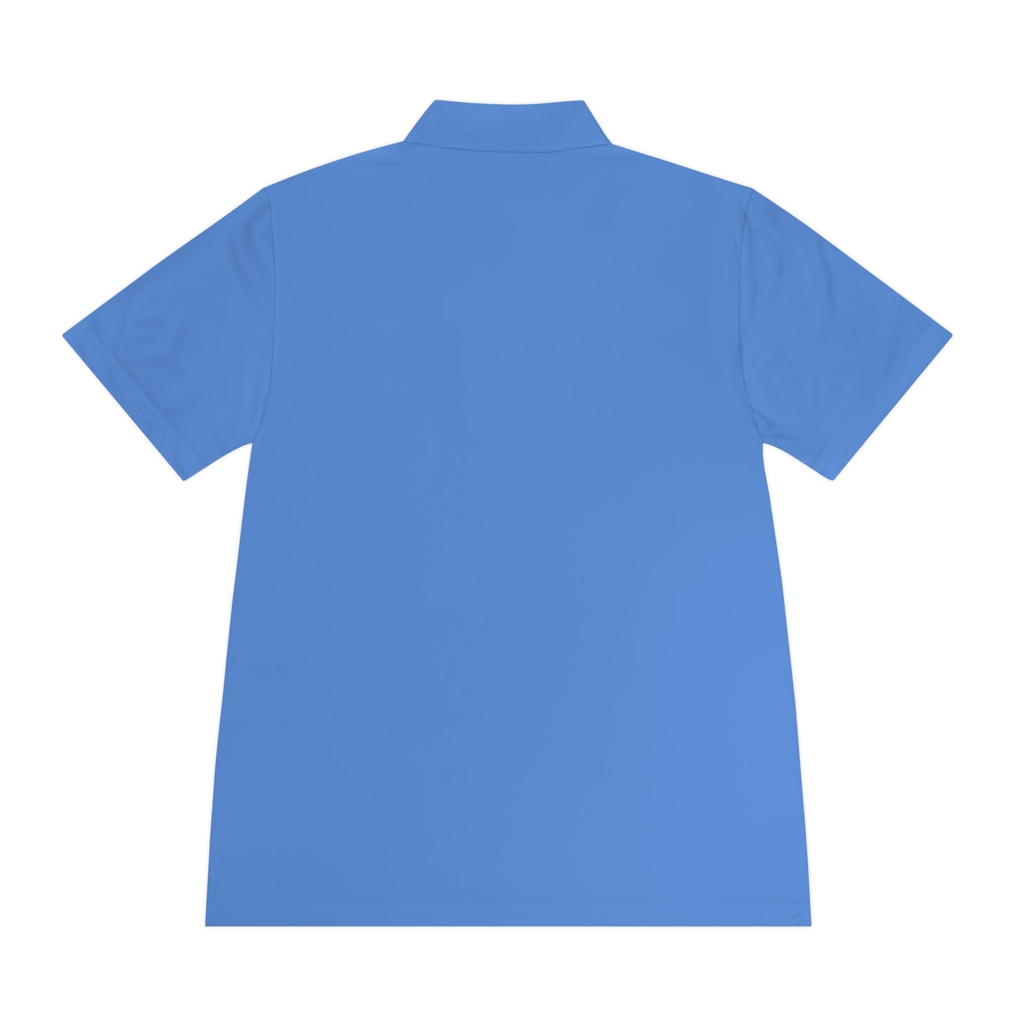 Sport Polo Shirt — Minimalist Beige Logo Chest Patch