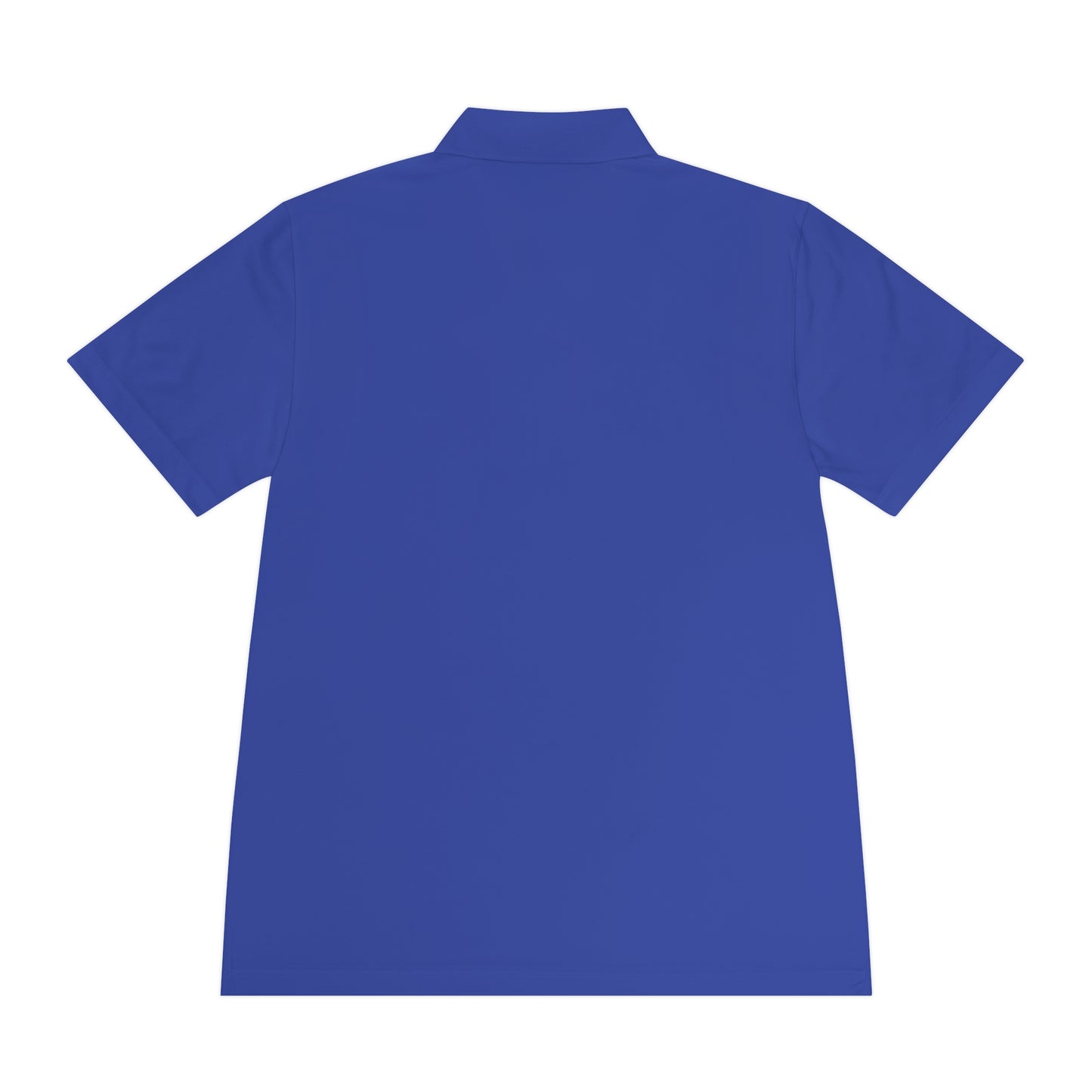 Sport Polo Shirt — Minimalist Beige Logo Chest Patch