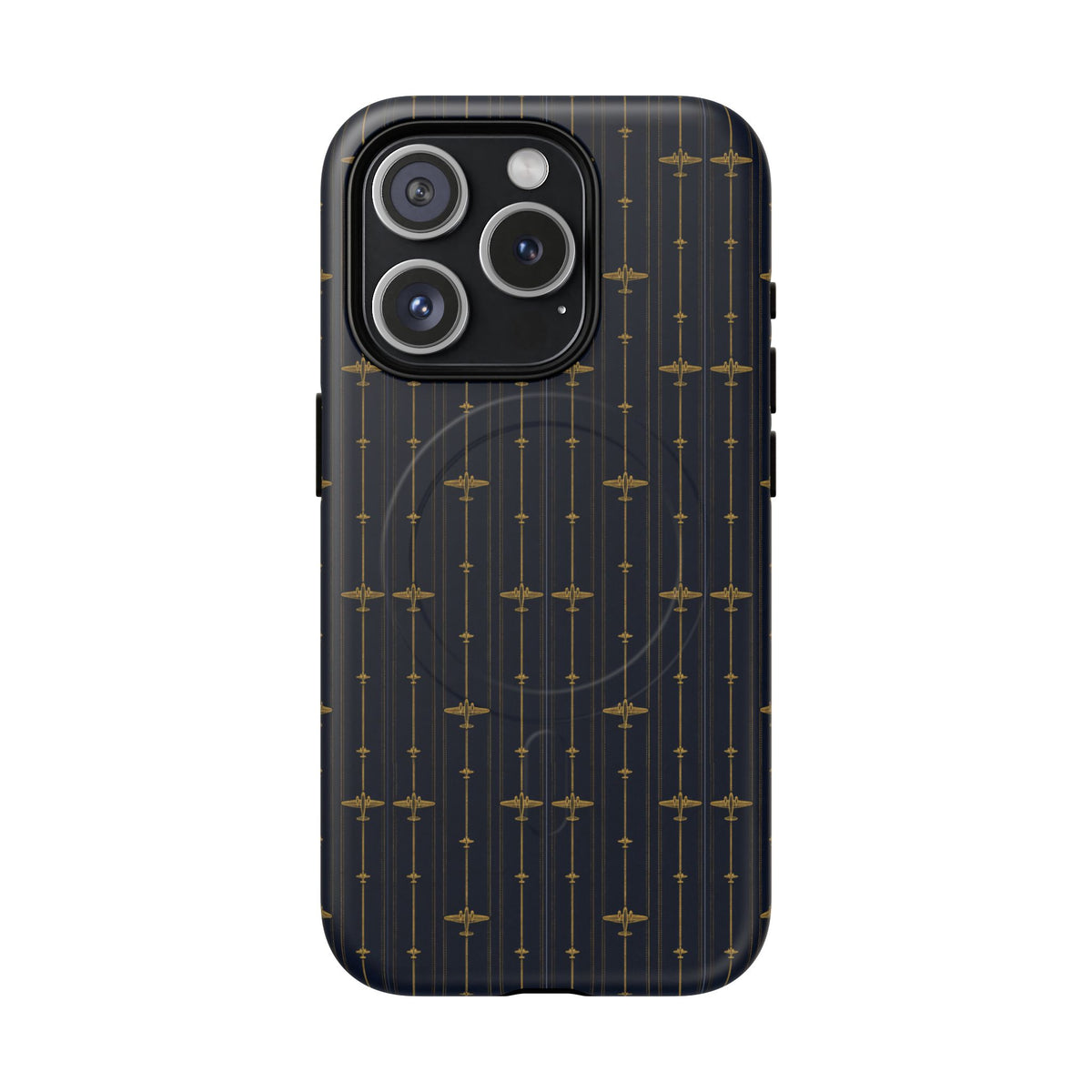 Navy Blue Magnetic Phone Case