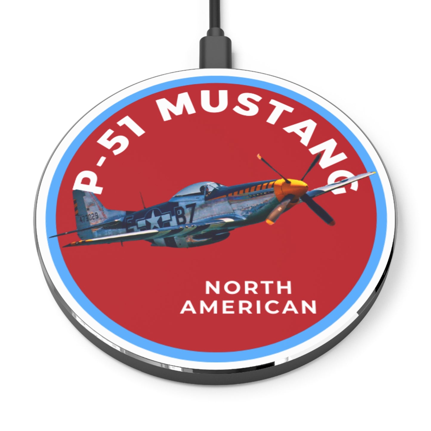 P-51 Mustang Wireless Charger
