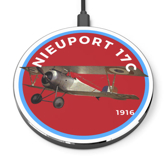 Nieuport 17C Vintage WWI Biplane Wireless Charger