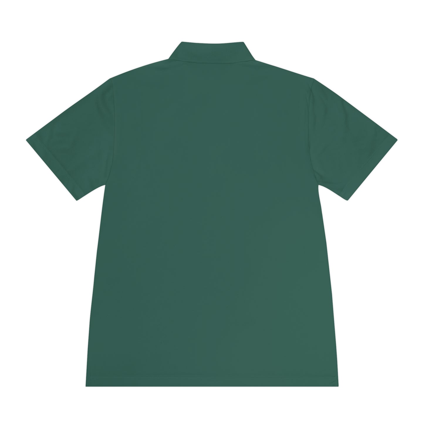 Sport Polo Shirt — Minimalist Beige Logo Chest Patch
