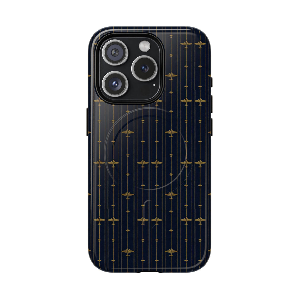 Navy Blue Magnetic Phone Case