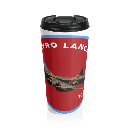 Avro Lancaster Steel Travel Mug