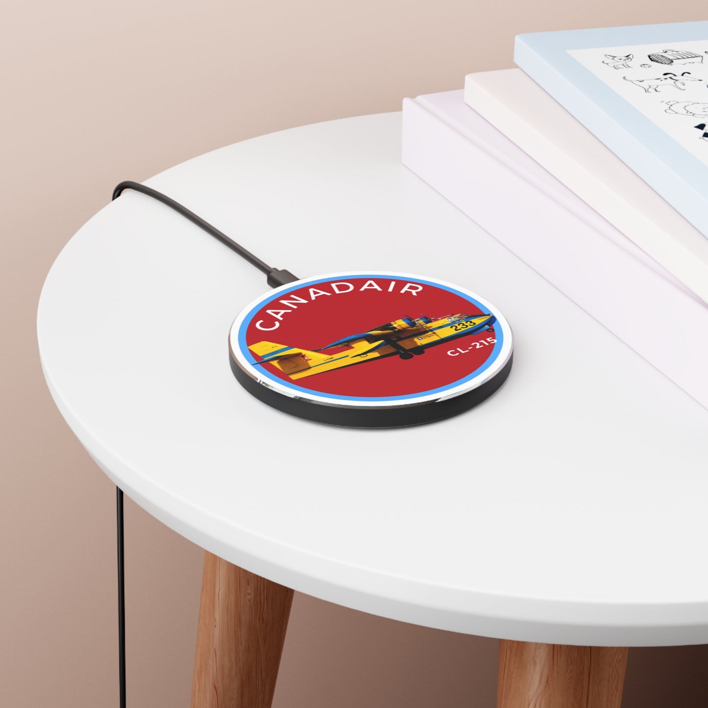 Canadair CL-215 Water Bomber Wireless Charger