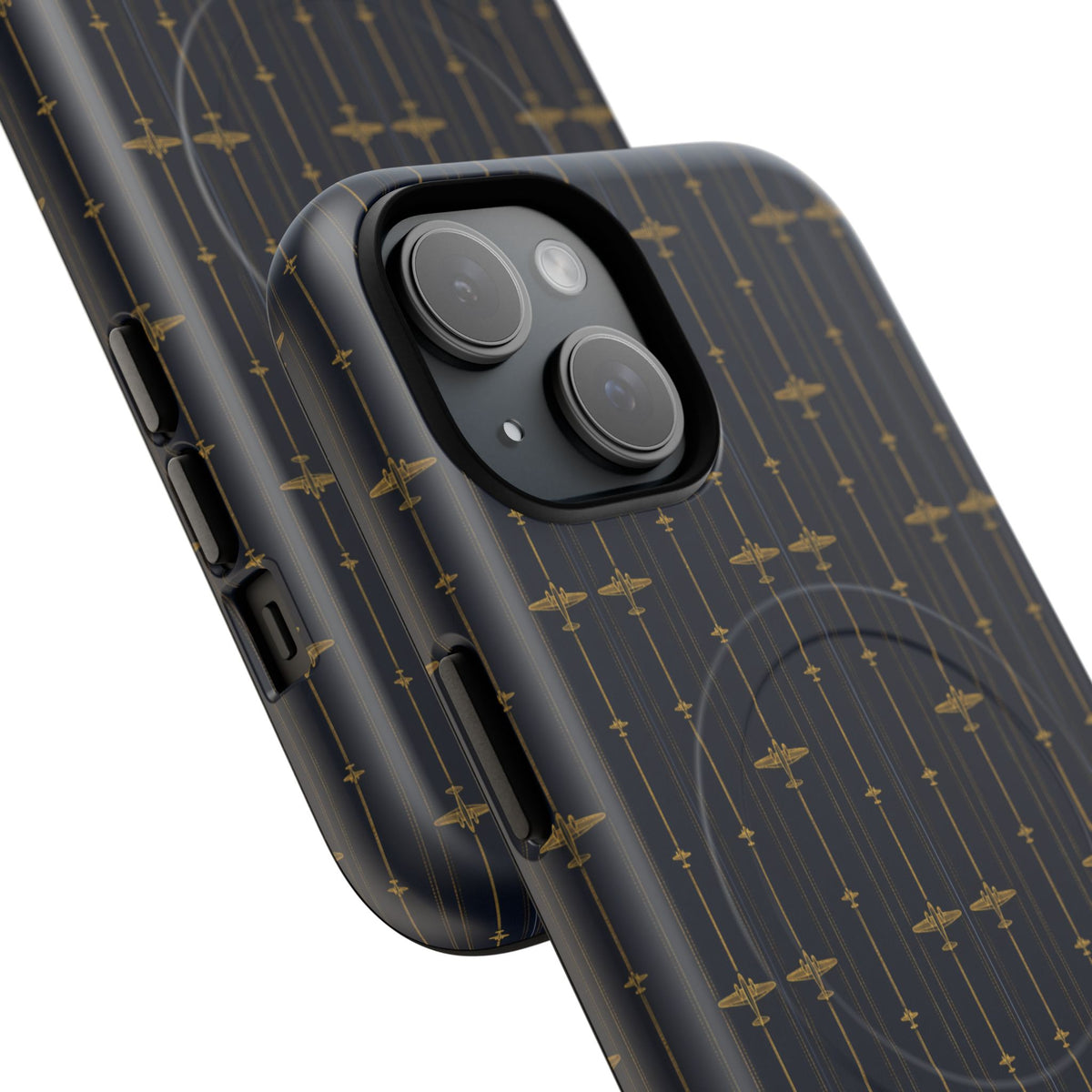 Navy Blue Magnetic Phone Case