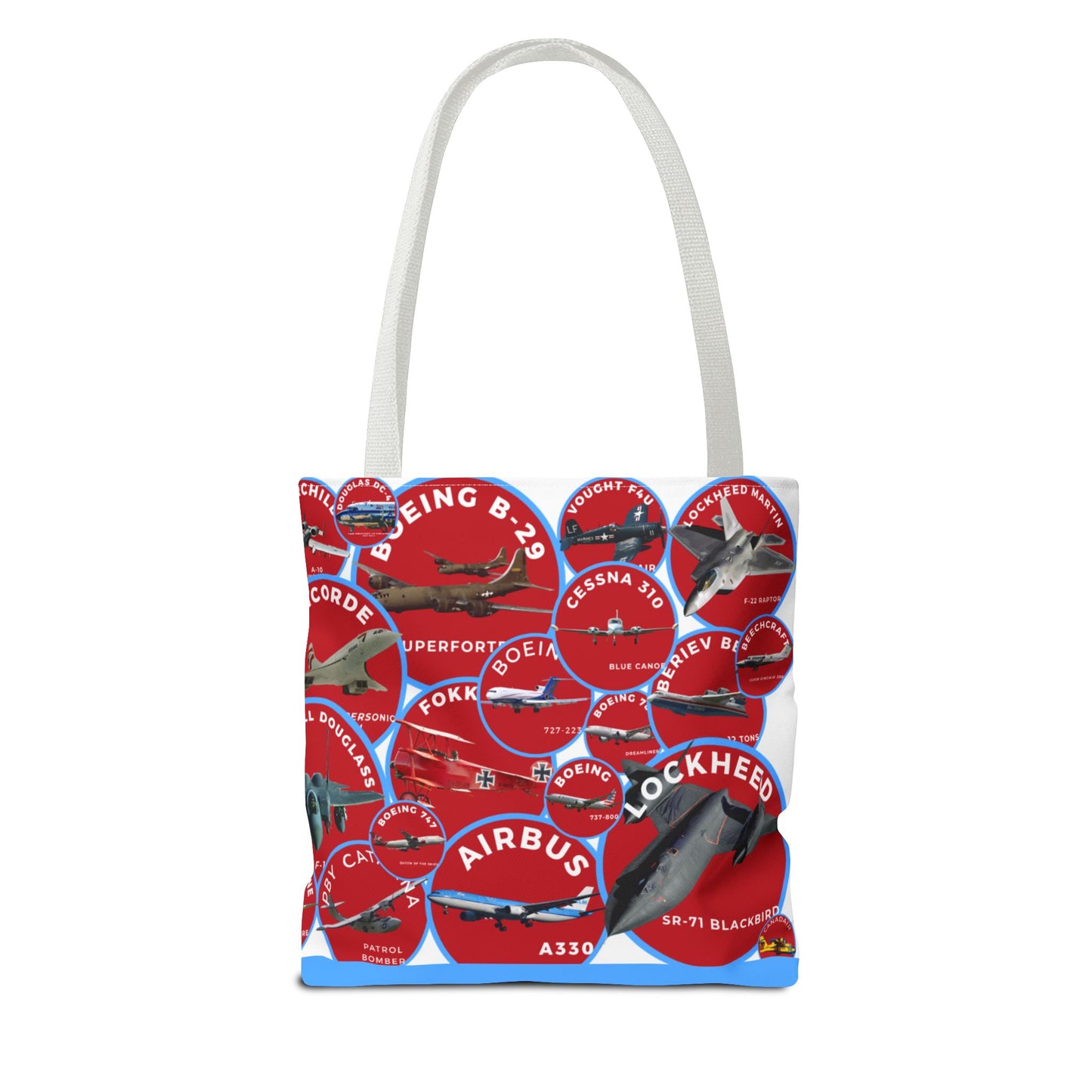 Aviation Patch Tote Bag