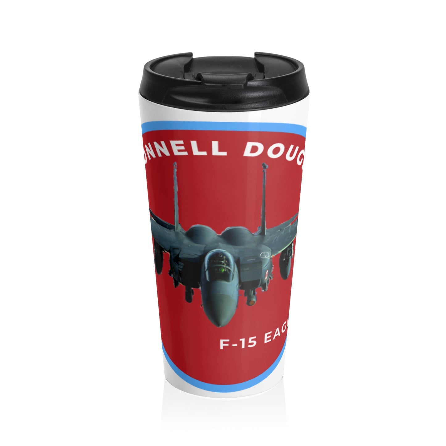 F-15 Eagle Fighter Jet Travel Mug