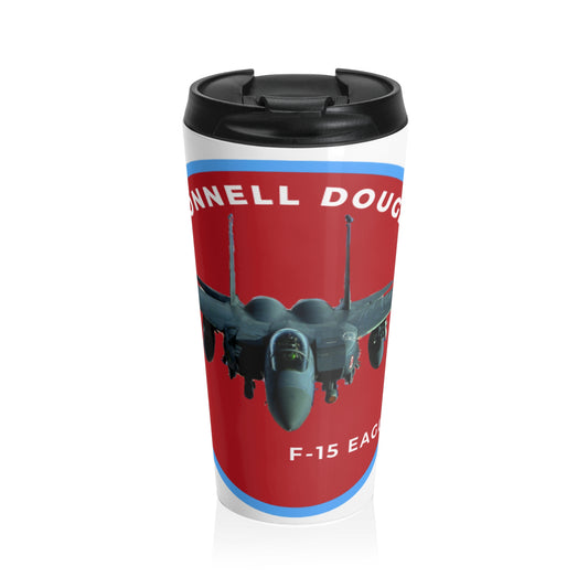 F-15 Eagle Fighter Jet Travel Mug