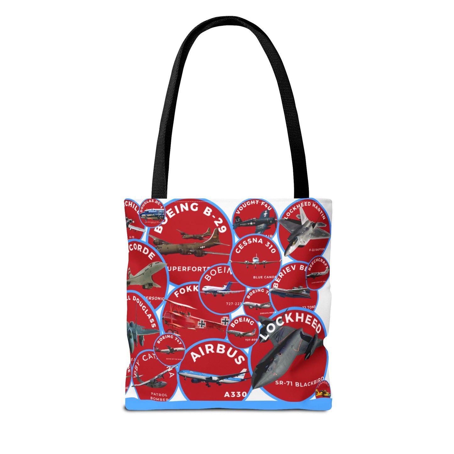 Aviation Patch Tote Bag