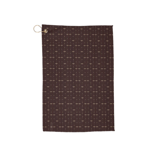 Golf Towel Burgundy