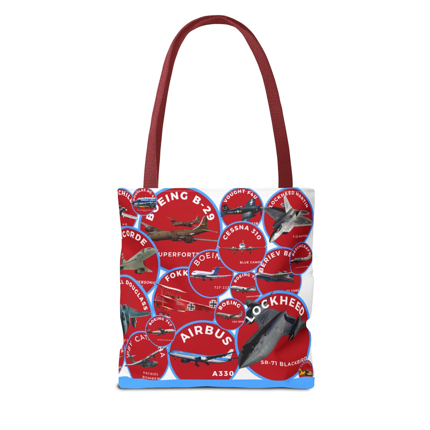Aviation Patch Tote Bag