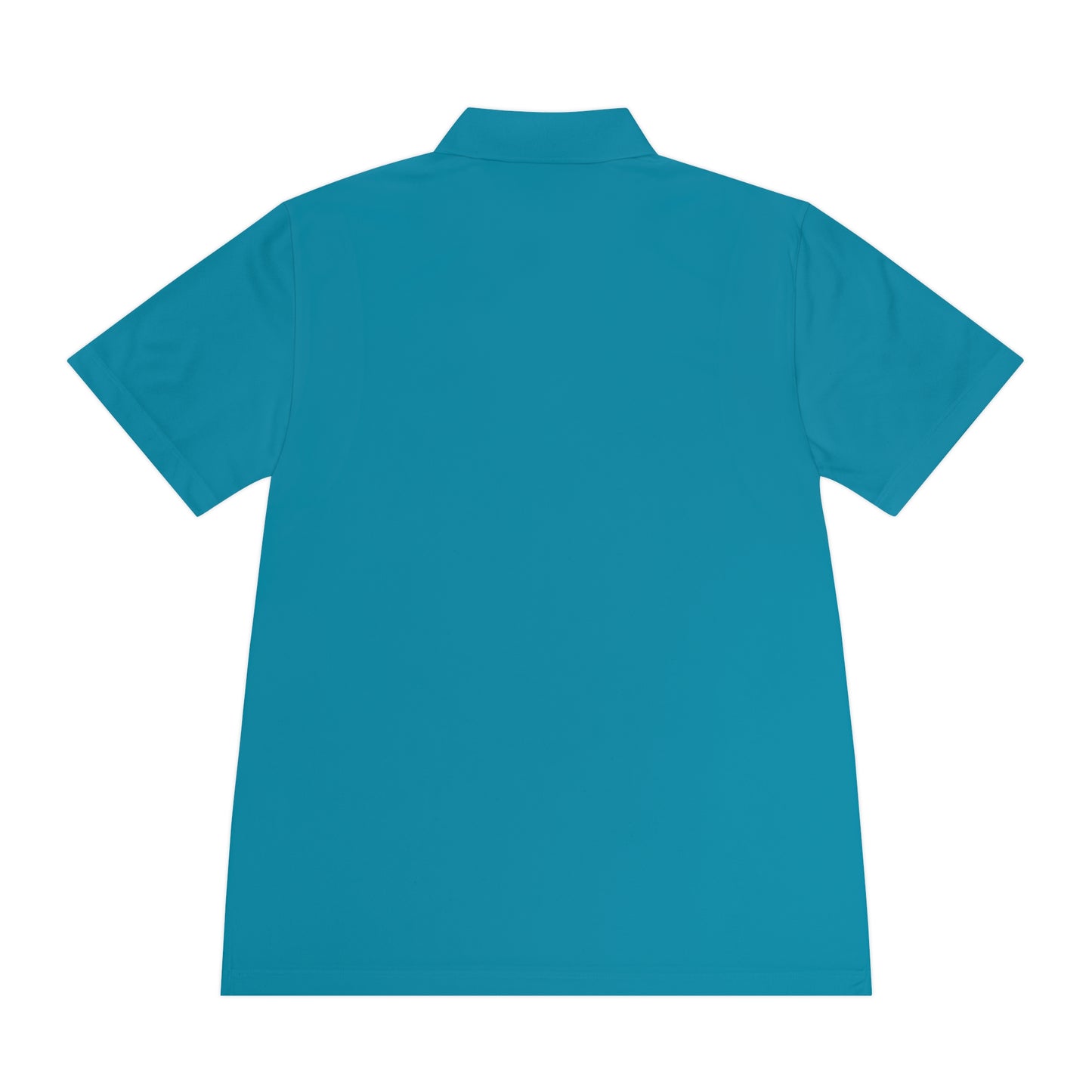 Sport Polo Shirt — Minimalist Beige Logo Chest Patch