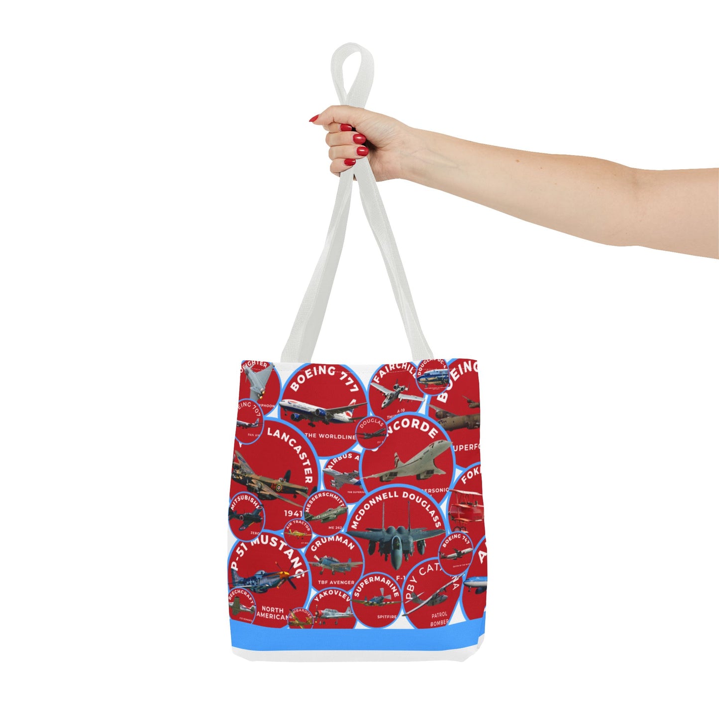 Aviation Patch Tote Bag