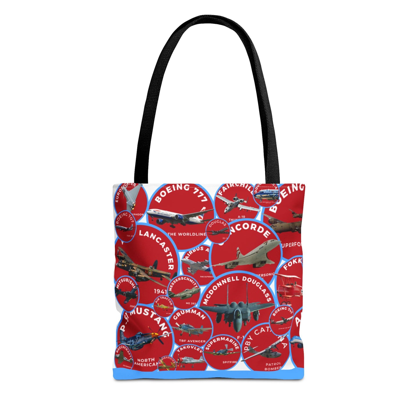 Aviation Patch Tote Bag