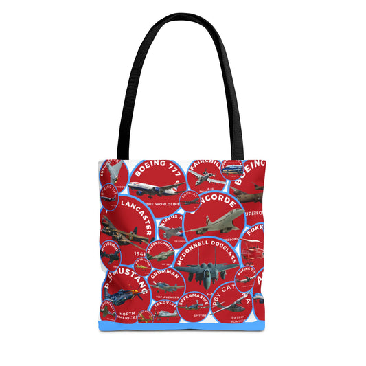 Aviation Patch Tote Bag