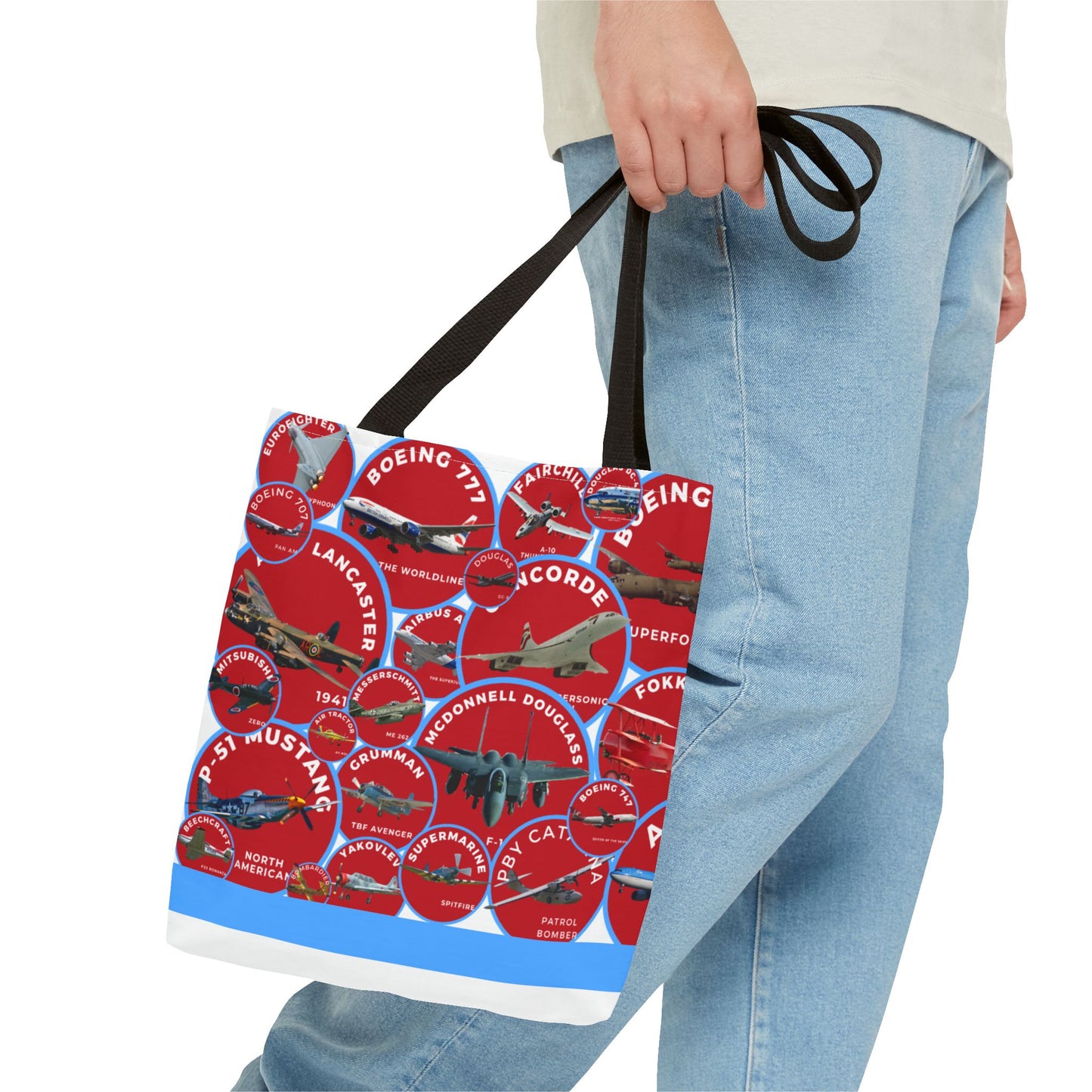 Aviation Patch Tote Bag