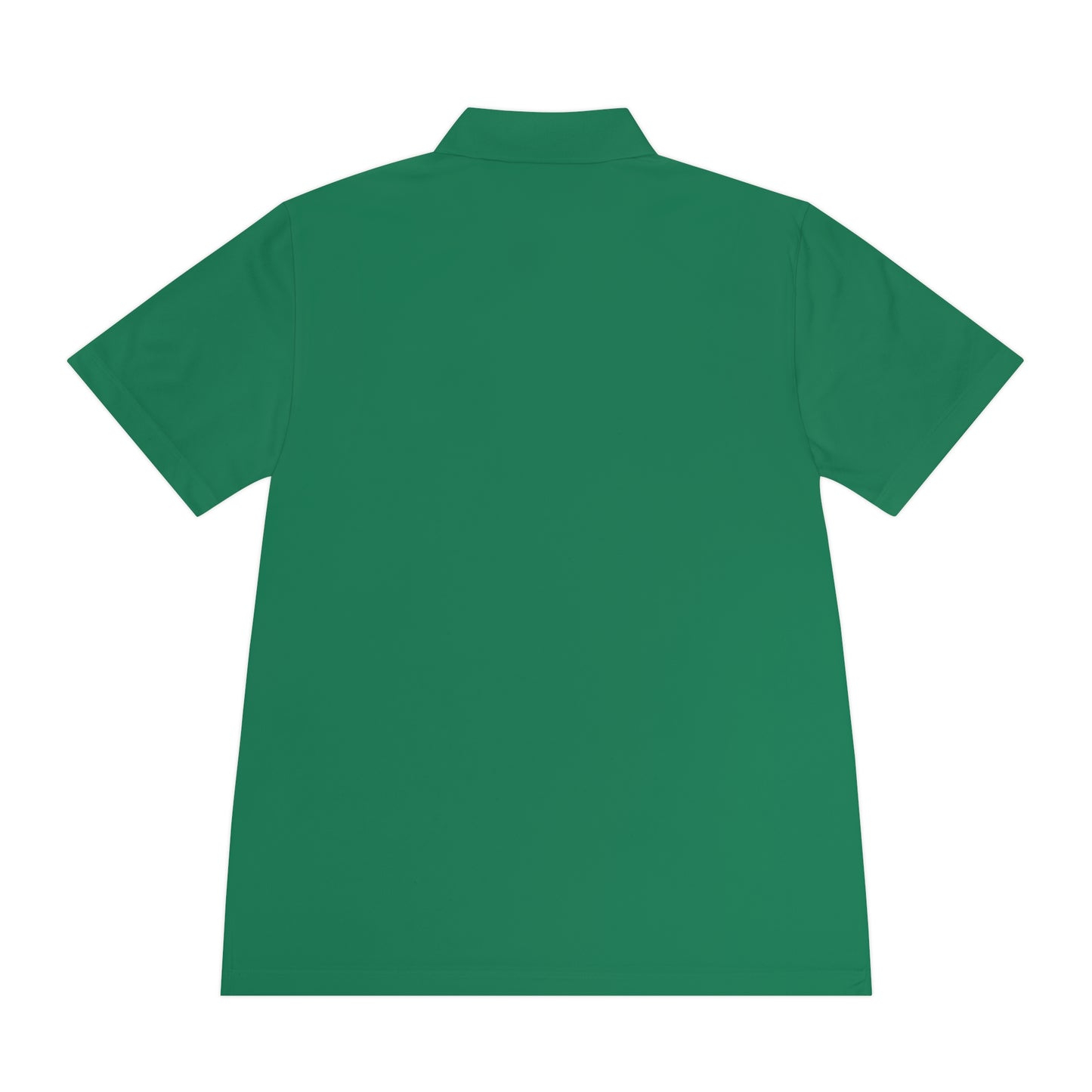 Sport Polo Shirt — Minimalist Beige Logo Chest Patch