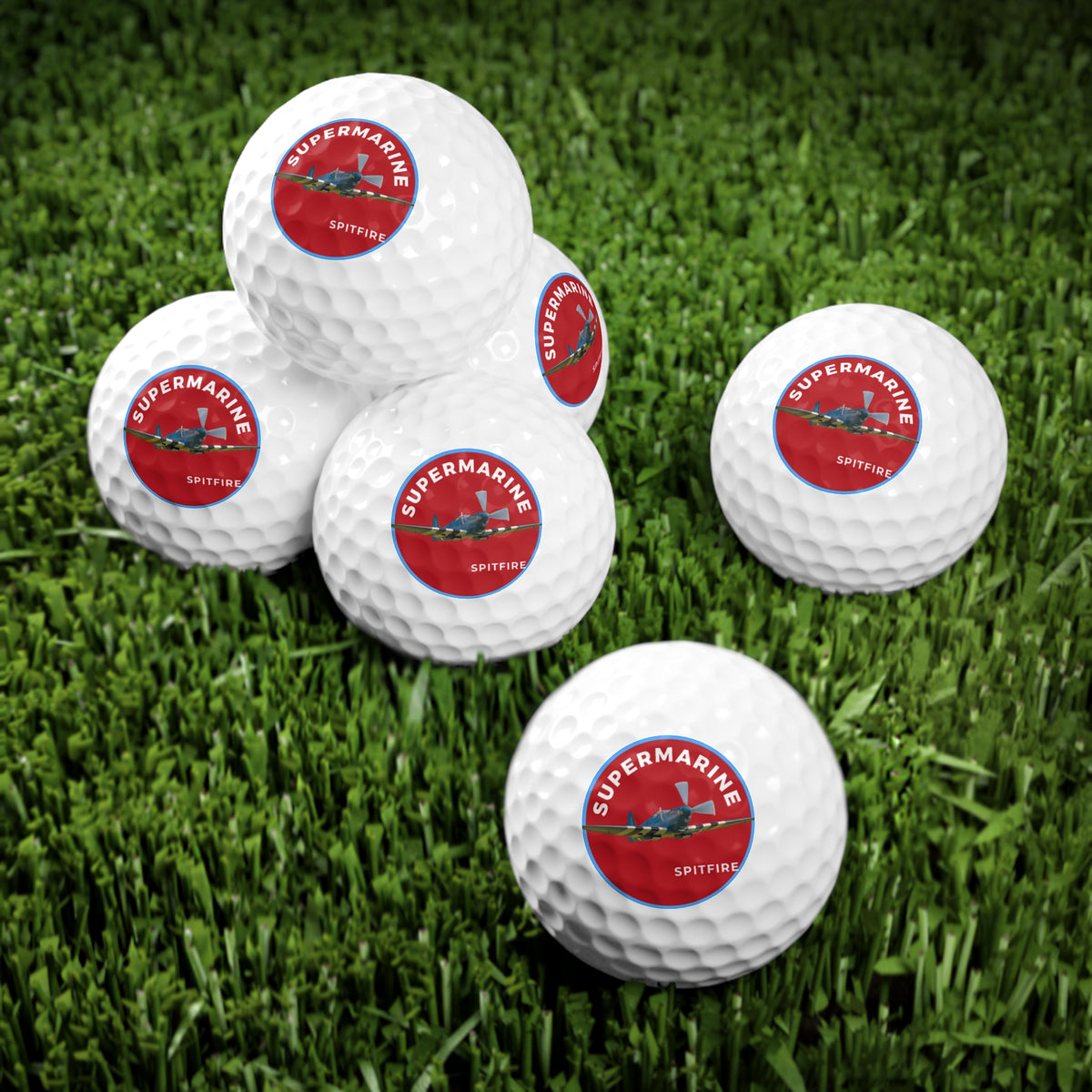 Golf Balls SuperMarine Spitfire