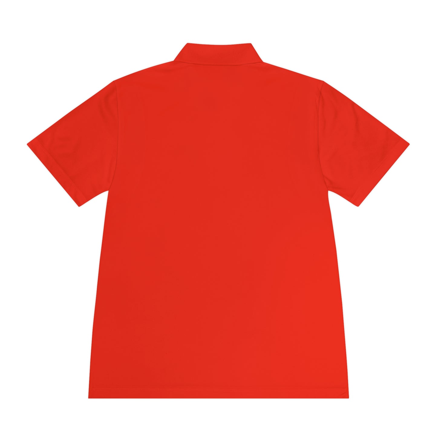 Sport Polo Shirt — Minimalist Beige Logo Chest Patch