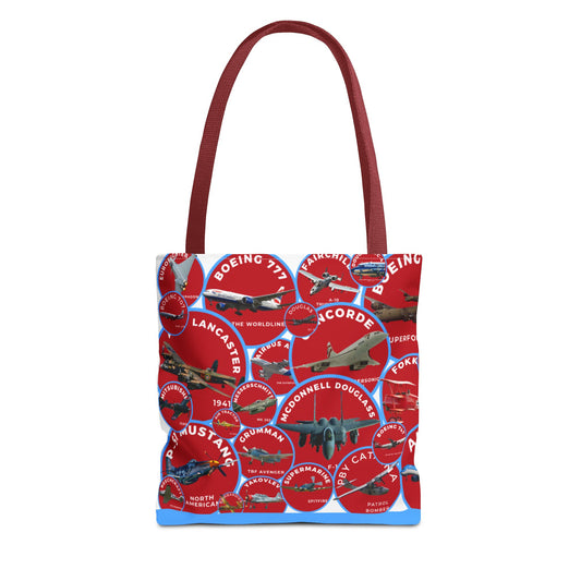 Aviation Patch Tote Bag